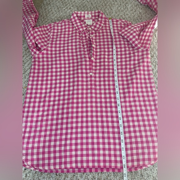 J.Crew Pink Button Down Shirt boy fit Style size M - Picture 7 of 8
